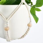 Mkono Fake Hanging Plant with Pot, Artificial Plants for Home Decor Indoor Macra... - Image 6