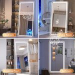 Hasipu Full Length Mirror with Lights, 81" x 34" LED Lighted Floor Standing, Ful... - Image 10