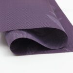 SHACOS Woven Vinyl Placemats Set of 4 Purple Leaf Pattern Place Mats Wipe Clean ... - Image 3