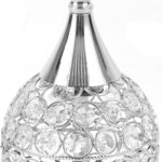 Crystal Table Lamp Light with Crystal Shade, LED Desk Lamp with Plug in Cord Lux... - Image 6