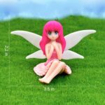Suartus Miniature Fairy Figurines - 4Pcs Small Flower Fairies Ornaments Resin Mi... - Image 5