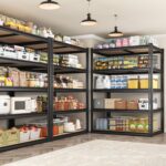 ROOMFAVE 72" H Storage Shelves 5 Tier Metal Shelving Unit,2050LBS Adjustable Gar... - Image 3