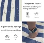 Patio Combination Cushions, Splashproof 14-Piece Set Outdoor Patio Backrest for ... - Image 6