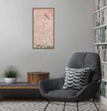 Amanti Art Framed Canvas Wall Art 27x14 Blush Chinoiserie I by Naomi McCavitt, F... - Image 5