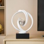 Modern White Statue Decor for Living Room, Abstract Art Sculptures Home Décor Ac... - Image 5