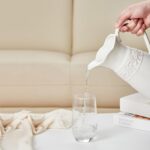 White Ceramic Pitcher Vase, Flower Pitcher,Farmhouse vase for Home Décor, 8.5inc... - Image 5