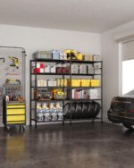 Sakugi Storage Shelves - 5-Tier Heavy Duty Garage Shelving Units with Leveling F... - Image 3