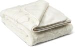 Northwest HGTV Luxuriously Soft Faux Fur Throw Blanket, Triple Jacquard Carved D... - Image 4