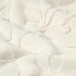 Northwest HGTV Luxuriously Soft Faux Fur Throw Blanket, Triple Jacquard Carved D... - Image 6