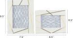 Main + Mesa Resin Photo Frames, Set of 2 (4x6” and 5x7”) - Image 3