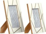 Main + Mesa Resin Photo Frames, Set of 2 (4x6” and 5x7”) - Image 5