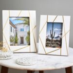 Main + Mesa Resin Photo Frames, Set of 2 (4x6” and 5x7”) - Image 8