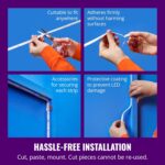WiZ Connected 16.4 ft LED Light Strip For Your Smart Home, Flowing Multicolor LE... - Image 5