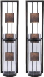 Shelving Solution Wall Sconce Candle Holder Metal Wall Decorations for Living Ro... - Image 8