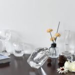 Crystal Flower Vase, Premium Modern Clear Vase, Anniversary Centerpiece, Crafted... - Image 7
