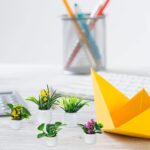 Skylety 14 Pcs Miniatures Dollhouse Plants and Flowers Minature Dollhouse Access... - Image 4