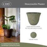 Classic Home and Garden Honeysuckle Resin Planters - Lightweight Indoor & Outdoo... - Image 3