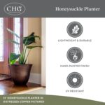 Classic Home and Garden Honeysuckle Resin Planters - Lightweight Indoor & Outdoo... - Image 4