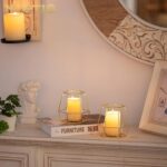 Nuptio Geometric Tealight Candle Holder Gold - Candle Holders for Pillar Candles... - Image 4