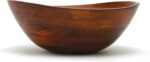 Lipper International 294 Cherry Finished Wavy Rim Serving Bowl for Fruits or Sal... - Image 5