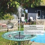 LAWOHO Solar Fountain Pump 1.5W Upgraded Submersible Solar Water Fountain Panel ... - Image 3