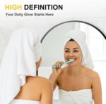 Black Oval Bathroom Mirror for Wall, 2 Pack 24"x36" Bathroom Vanity Mirror for O... - Image 5