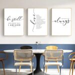 Bible Verse Wall Art Decor Scripture Canvas Wall Art Christian Pictures Inspirat... - Image 5