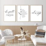 Bible Verse Wall Art Decor Scripture Canvas Wall Art Christian Pictures Inspirat... - Image 6