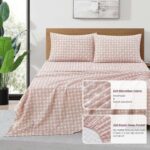 LANCO MODERN LIFESTYLE Blush King Size Comforter Set, Classic Jacquard Floral 14... - Image 6