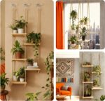 Boho Hanging Plant Stand, Window Shelf for Plants in Living Room, Bedroom, Balco... - Image 7