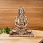 Lord Hanuman Terracotta Resin Statue - Exquisite Hanuman Ji Murti for Home Templ... - Image 7