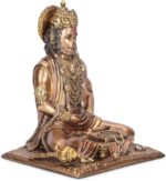 Lord Hanuman Terracotta Resin Statue - Exquisite Hanuman Ji Murti for Home Templ... - Image 8