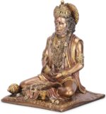 Lord Hanuman Terracotta Resin Statue - Exquisite Hanuman Ji Murti for Home Templ... - Image 9