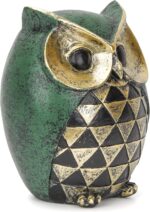 Leekung Owl Statue for Home Decor Accents,Owl Decor for Modern Bathroom Bookshel... - Image 4
