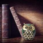 Leekung Owl Statue for Home Decor Accents,Owl Decor for Modern Bathroom Bookshel... - Image 5