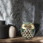 Leekung Owl Statue for Home Decor Accents,Owl Decor for Modern Bathroom Bookshel... - Image 7