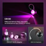Ape Labs Coin 2+ RGBaW LED Uplight with AmberWhite Technology and 29 Color Prese... - Image 3