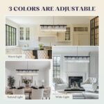 Rectangle K9 Crystal Chandelier,Rectangular Contemporary Pendant Light Fixture,B... - Image 6
