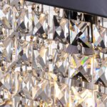 Rectangle K9 Crystal Chandelier,Rectangular Contemporary Pendant Light Fixture,B... - Image 10