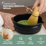 Sakura Home Matcha Bowl Set – Japanese Matcha Tea Ceremony Kit with Whisk, Scoop... - Image 3