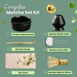 Sakura Home Matcha Bowl Set – Japanese Matcha Tea Ceremony Kit with Whisk, Scoop... - Image 5