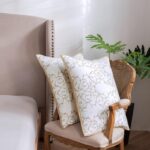 mixinni Quilt King Size Reversible Soft Cotton 3-Piece Beige Embroidery Pattern ... - Image 5