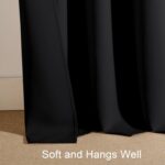 PONY DANCE Blackout Short Window Curtain Panels 45 inch Long - Thermal Insulated... - Image 6