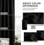 PONY DANCE Blackout Short Window Curtain Panels 45 inch Long - Thermal Insulated... - Image 8