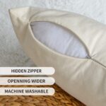 AVOIN colorlife Bless Our Home Farmhouse Eucalyptus Leaves Throw Pillow Covers, ... - Image 7