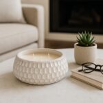 French Cade and Lavender Scented Candle Bowl for Men and Women - Decorative Larg... - Image 3