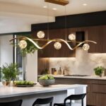 homary Kitchen Island Light with Glass Globes, 51.2" Gold Chandelier Dimmable Li... - Image 5