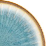Gibson Elite Mayfair Bay 16-Piece Embossed Double Bowl Dinnerware Set, Service f... - Image 5
