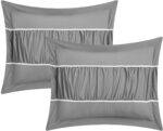 Chic Home CS2125-AN Cheryl 10 Piece Comforter Set Complete Bed in a Bag Pleated ... - Image 4