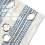 DriftAway Chris Linen Blackout Curtains with Thermal and Sound Reducing Layer 90... - Image 5